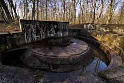 "Long Max" gun emplacement - Coucy-le-Chateau