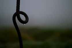 Somme - Wire Picket. 
