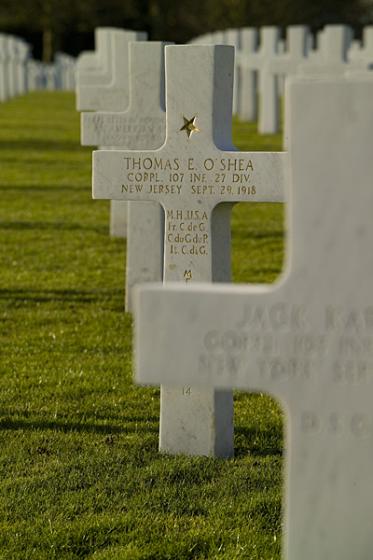 American Somme Cemetery, Bony