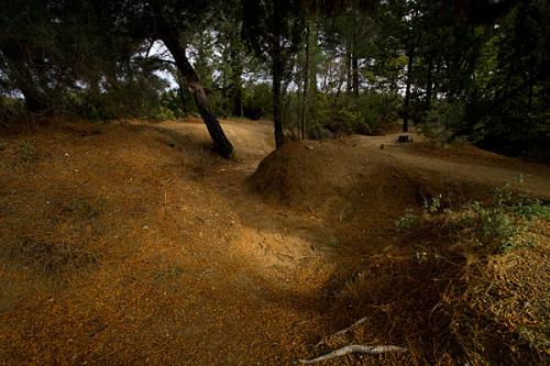 Trenches near Lone Pine